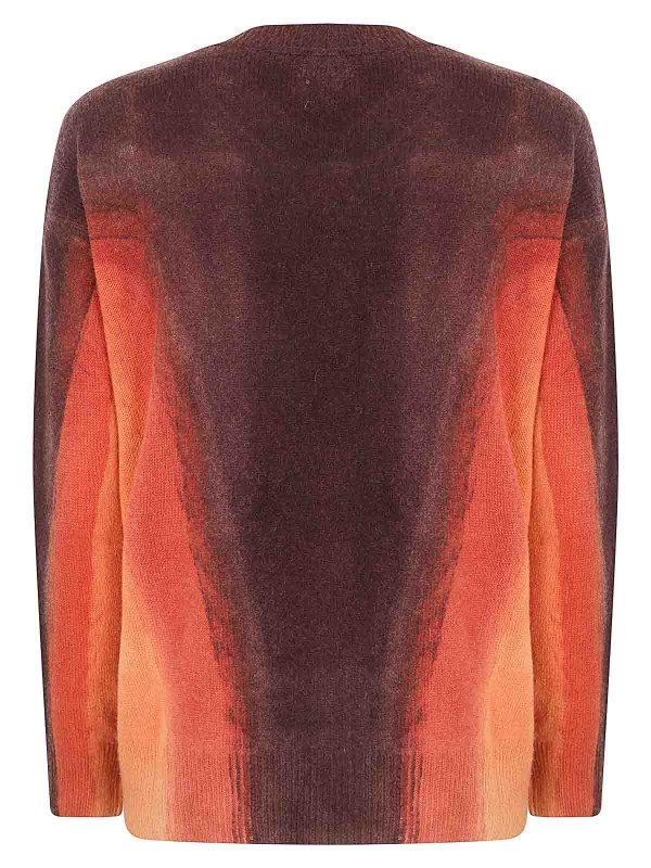 HIRA: U-Boot-Ausschnitt online - U-Boot-Pullover - Orange