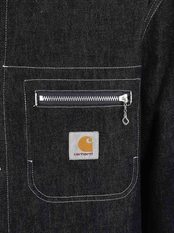 The Best Shops JUNYA WATANABE: カジュアルジャケット - カジュアルジャケット - ミディアムウォッシュ