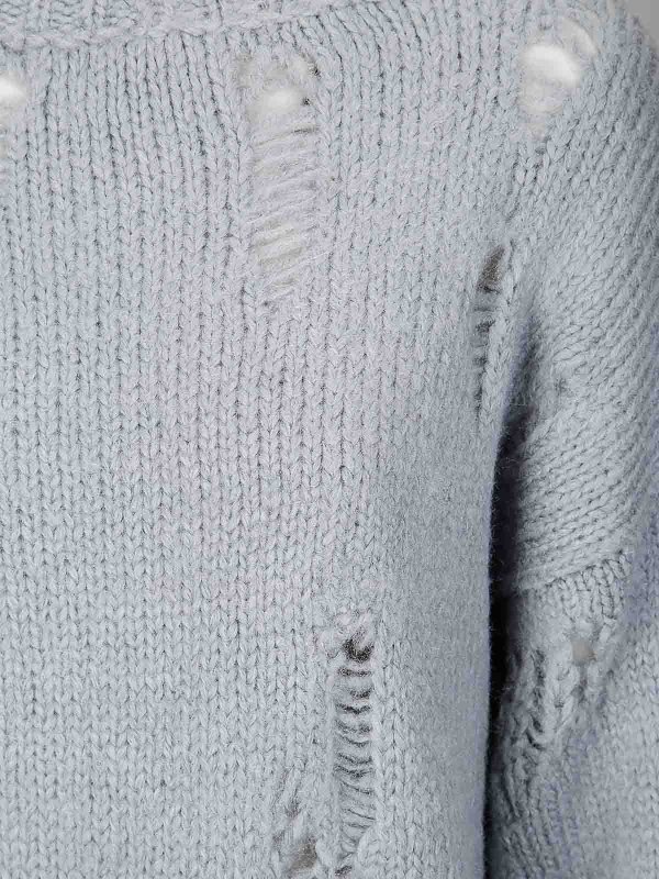 The Best Shops LUSSI: boat necks - Broken crew neck