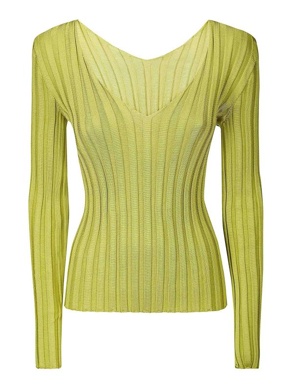 LUSSI: ボートネック - ボートネック - 緑