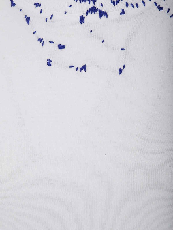 The Best Shops MARIA CALDERARA: T-shirts - T-Shirt - Weiß