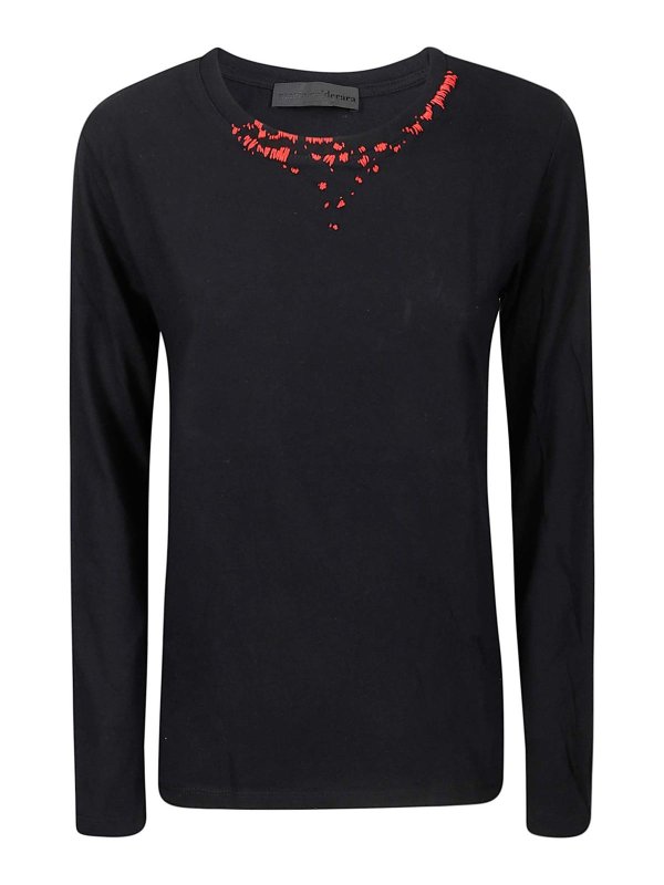 MARIA CALDERARA: t-shirts - 2 Piece T-Shirt