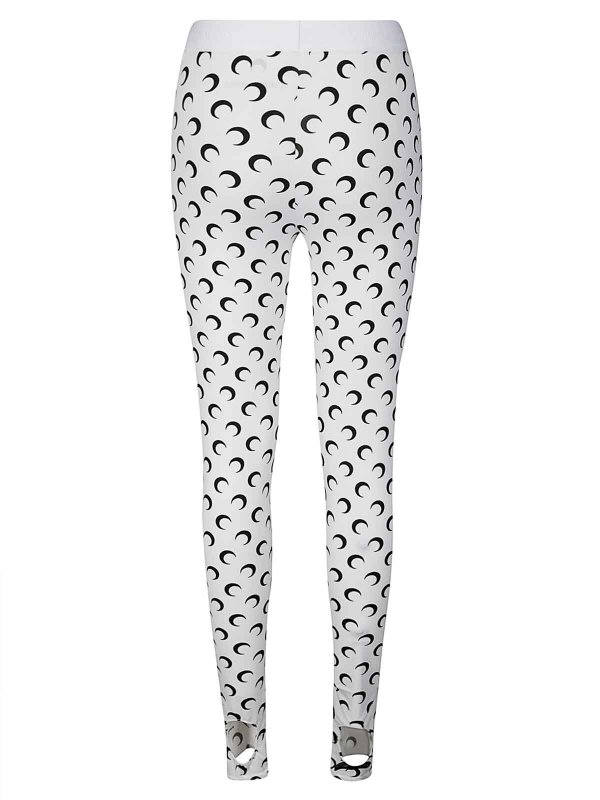 MARINE SERRE: Leggings online - Leggings - Weiß