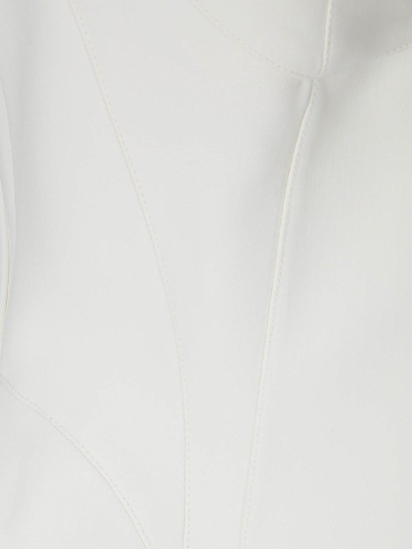 The Best Shops MUGLER: ベスト＆チョッキ - ウェストコート/ジレ - クリーム