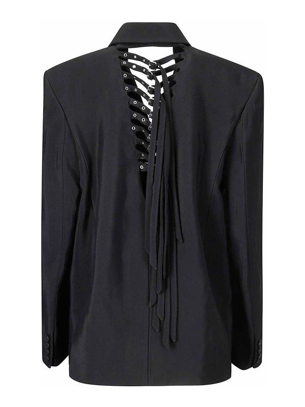 MUGLER: Blazer online - Blazer - Negro
