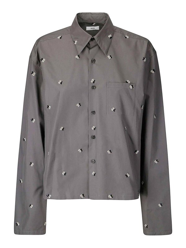 RIER: Camisas - Camisa - Gris