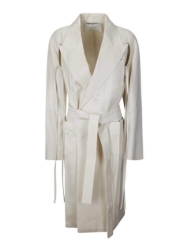 SETCHU: short coats - Geisha Coat Silk Wool