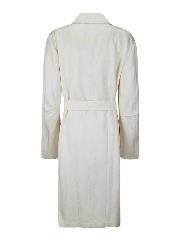 SETCHU: short coats online - Geisha Coat Silk Wool