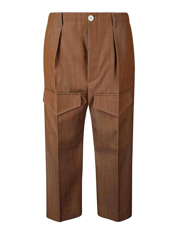 SETCHU: Hosen Shorts - Shorts - Braun