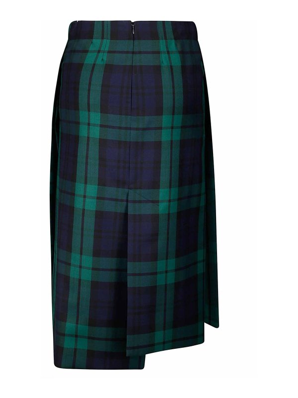 SETCHU: Faldas media pierna y semilargas online - Falda Semilarga - Verde