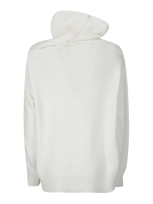 STEFANO MORTARI: Suéteres con cuello pico online - Suéter Cuello Redondo - Crema