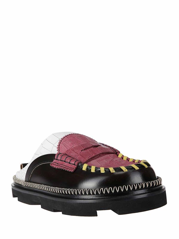 COLVILLE: mules shoes online - College Chunky Mules