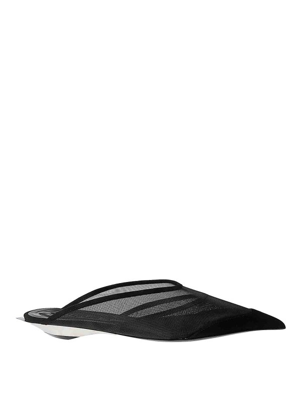 MUGLER: sabot - Maglia piatta a punta