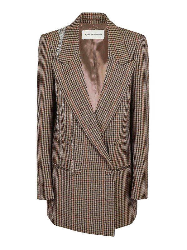 DRIES VAN NOTEN: casual jackets - Blink Emb 9048 Wwjacket