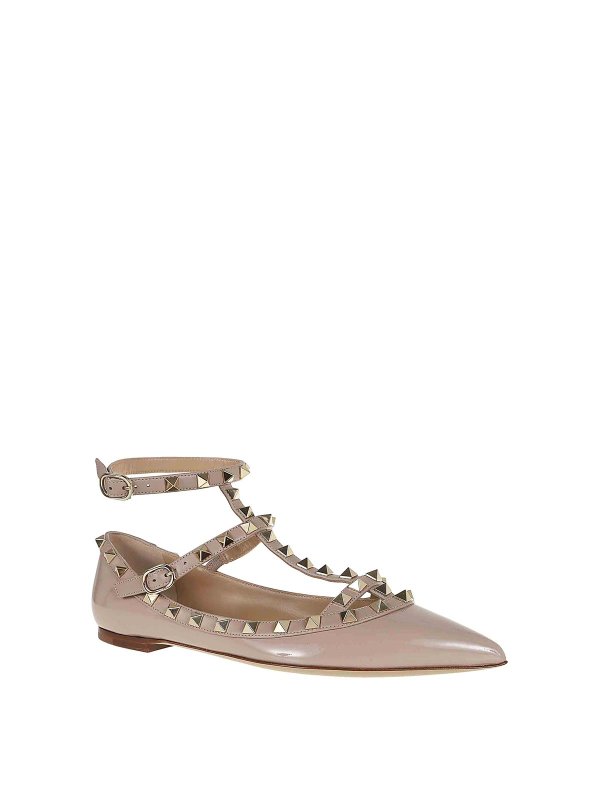 VALENTINO GARAVANI: ballerine online - Ballerina Rockstud T05