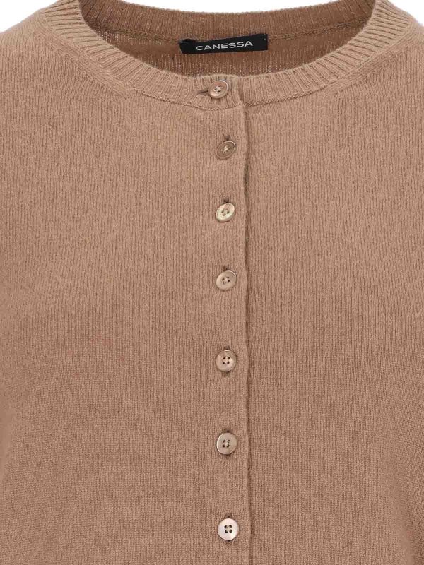 ボートネック shop online ボートネック - ブラウン