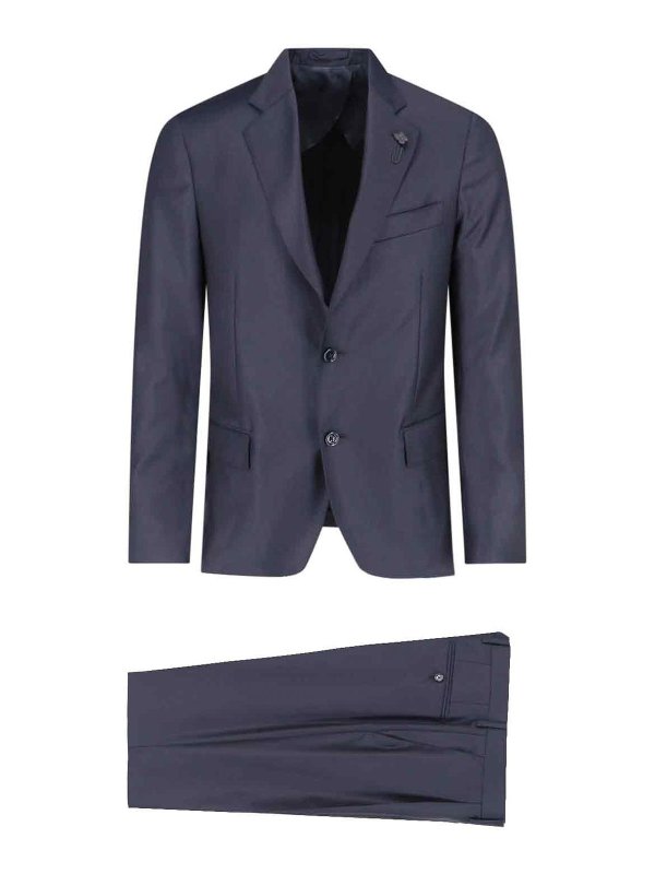 LARDINI: フォーマルスーツ - フォーマルスーツ - ブルー