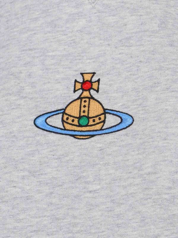 Vivienne Westwood Logo sweatshirt - Grey | 1I010001J006OP001