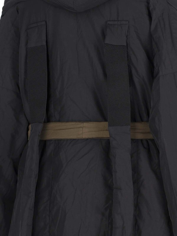 padded jackets shop online Maxi Down Jacket With Hood