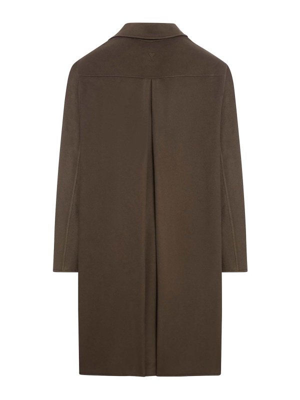 AMI PARIS: short coats online - Coat