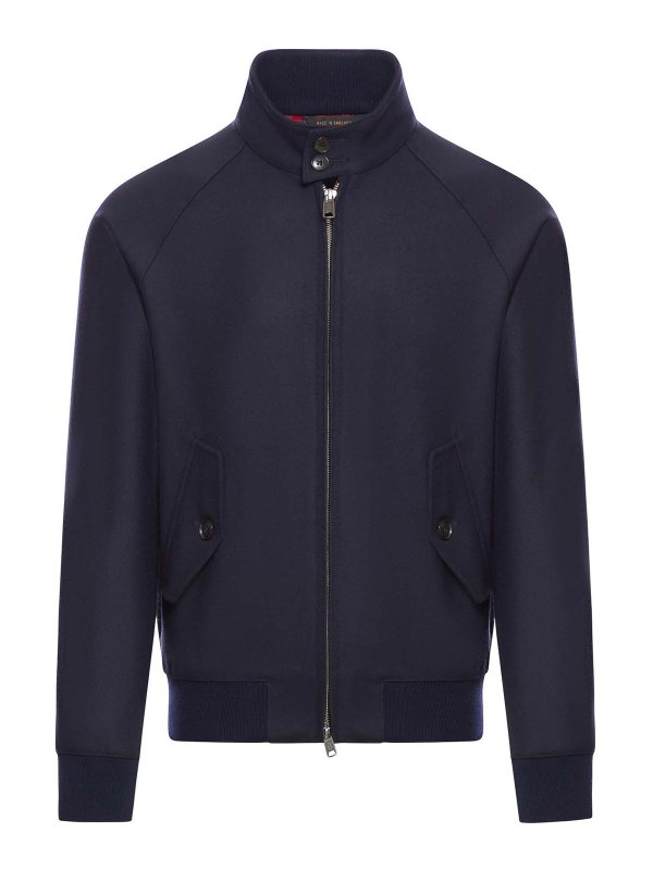 BARACUTA: カジュアルジャケット - カジュアルジャケット - ダークウォッシュ