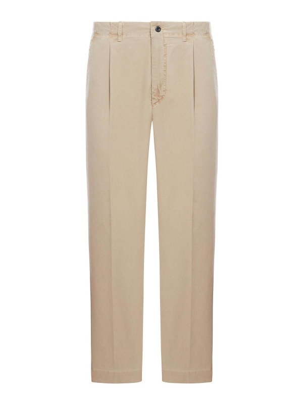 INCOTEX: Jeans évasés - Jean Bootcut - Gris Clair