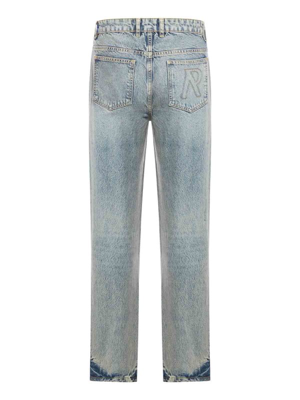 REPRESENT: straight leg jeans online - R2 Straight Leg Denim