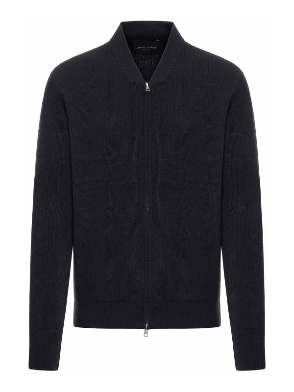 ROBERTO COLLINA: ボンバージャケット - ボンバージャケット - 黒