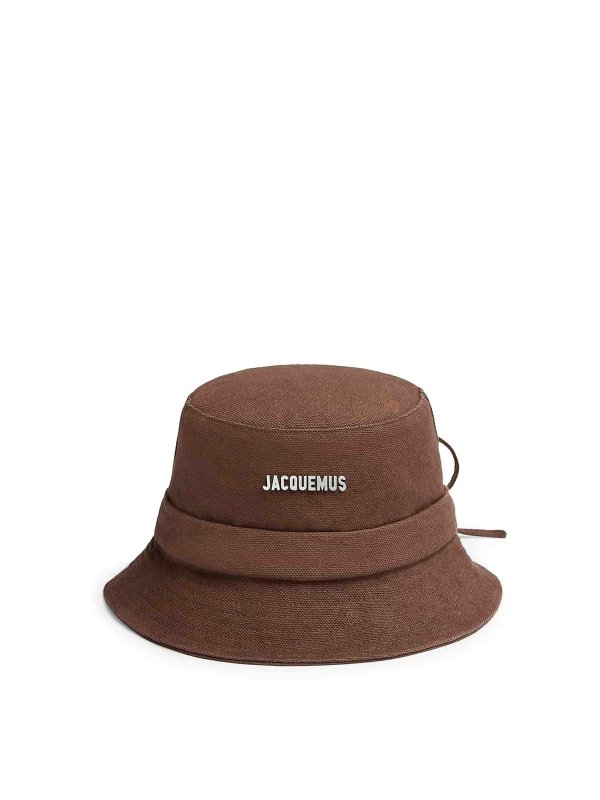 JACQUEMUS: hats & caps - Cotton bucket hat