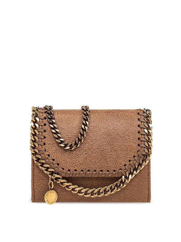 STELLA McCARTNEY: borse a tracolla - Portafoglio Piccolo Su Catena Eco Shaggy