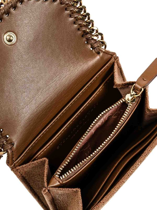 Portafoglio Piccolo Su Catena Eco Shaggy shop online: STELLA McCARTNEY