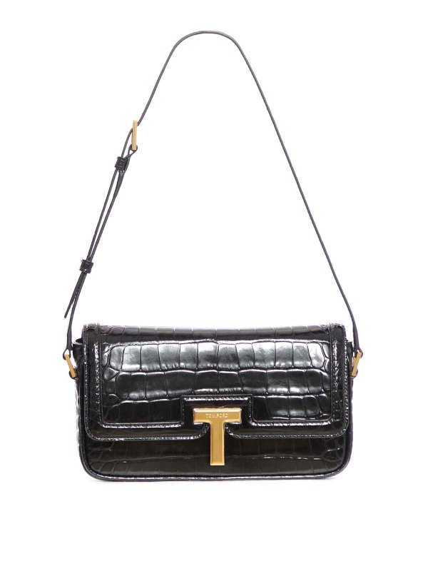 TOM FORD: cross body bags - Shiny Shoulder Bag