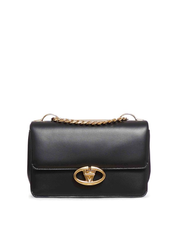 VALENTINO GARAVANI: クロスボディバッグ - クロスボディバッグ - 黒
