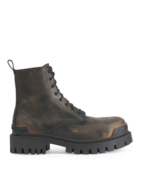 BALENCIAGA: Stiefeletten - Stiefeletten - Schwarz