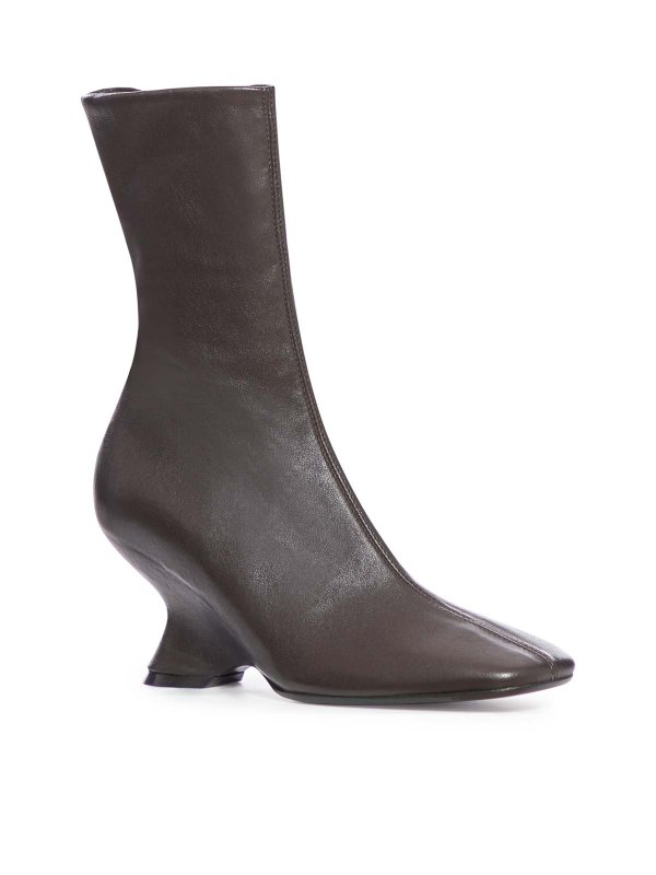 DRIES VAN NOTEN: Bottines online - Bottines - Marron Foncé