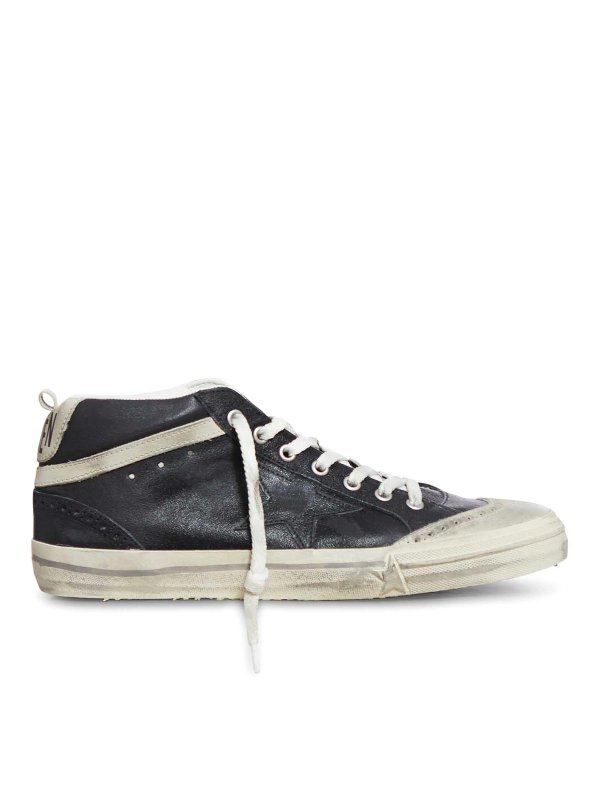 GOLDEN GOOSE: trainers - Leather sneakers