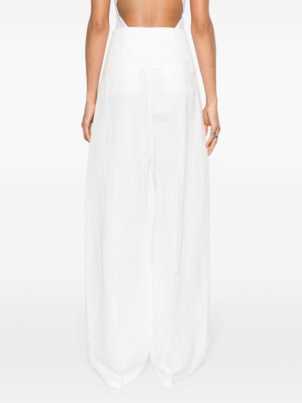 Pantalón Casual - Blanco shop online: SPORTMAX