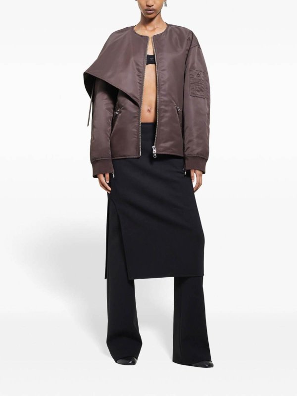 Courreges: ボンバージャケット online - ボンバージャケット - ブラウン