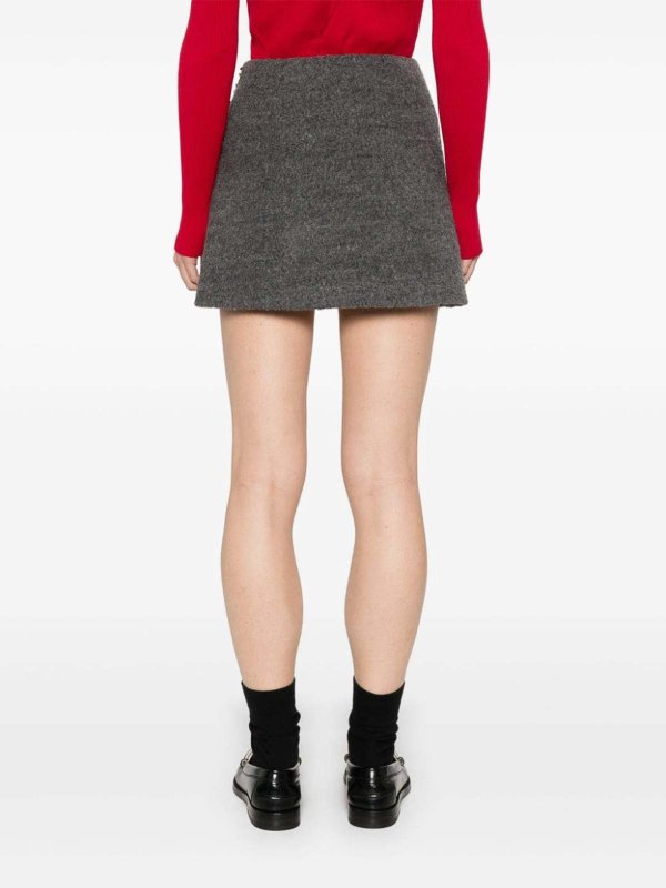 Wool Mini Skirt shop online: DUNST