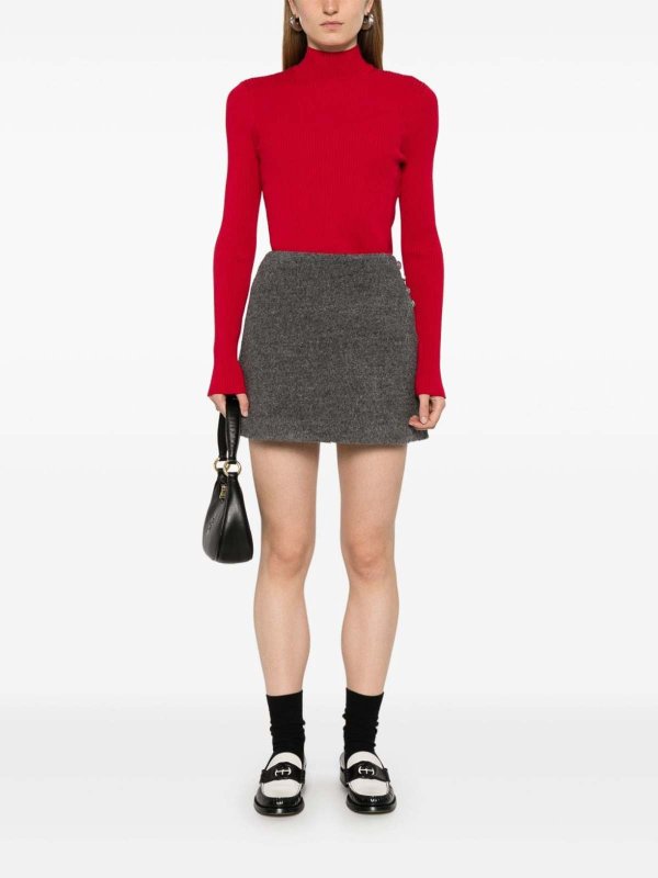 DUNST buy online Wool Mini Skirt