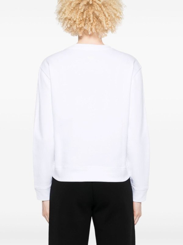 EMPORIO ARMANI: Sweatshirts & Sweaters online - Logo Cotton Sweatshirt