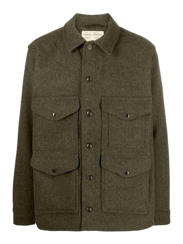 FILSON: casual jackets - Wool Shirt Jacket