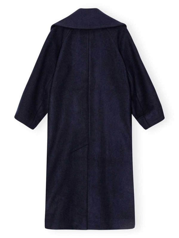 Wool Boiled Coat shop online: GANNI