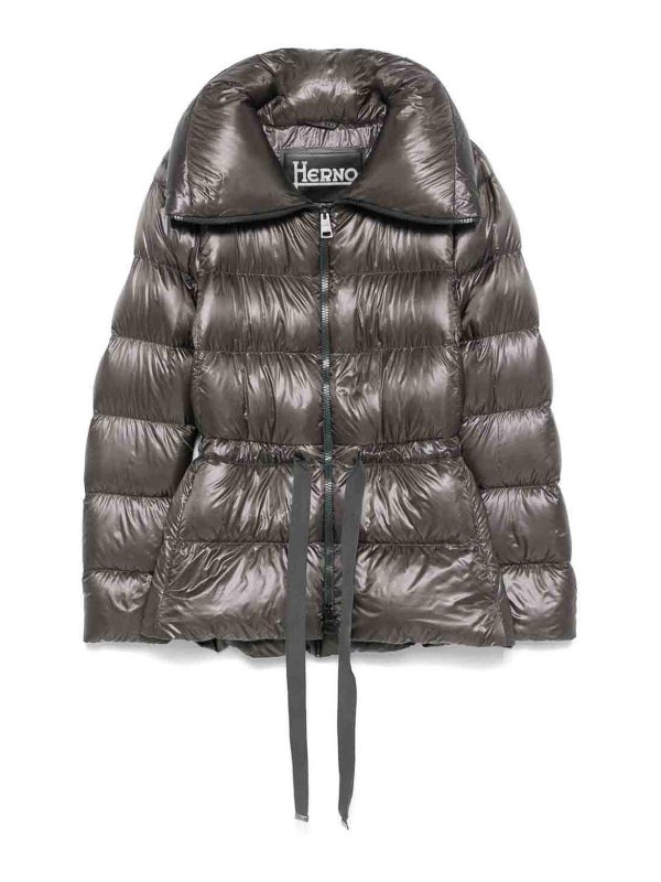 HERNO: Vestes-rembourrees - Blouson Rembourré - Gris