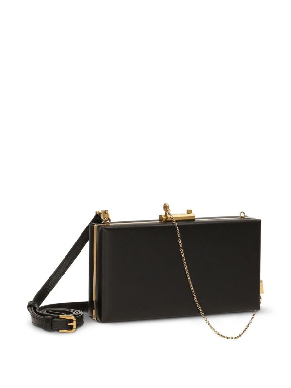 Eva Leather Clutch shop online: DOLCE & GABBANA