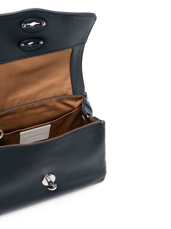 The Best Shops ZANELLATO: totes bags - Postina Daily Baby Leather Handbag