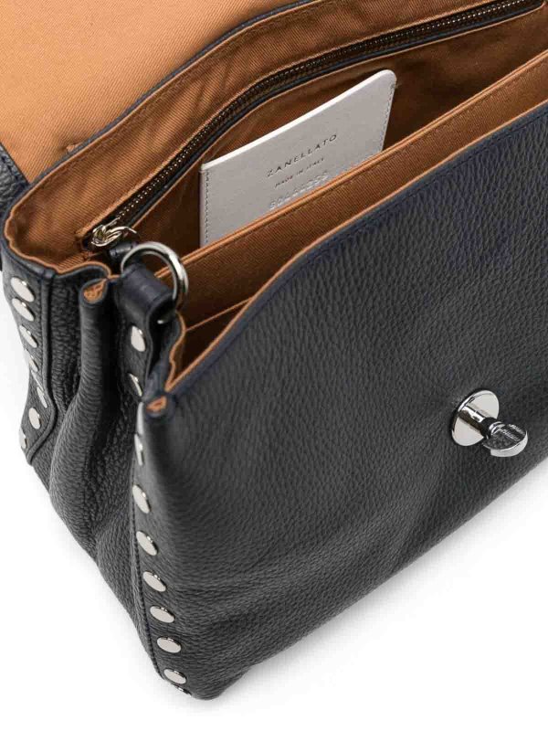 ZANELLATO: totes bags online - Postina Daily Small Leather Handbag