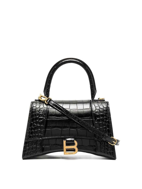 BALENCIAGA: トートバッグ - トートバッグ - 黒