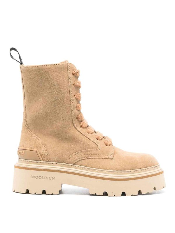 WOOLRICH: ankle boots - Leather Ankle Boots