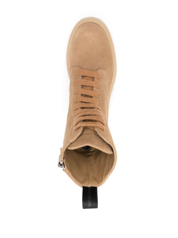 WOOLRICH: ankle boots online - Leather Ankle Boots